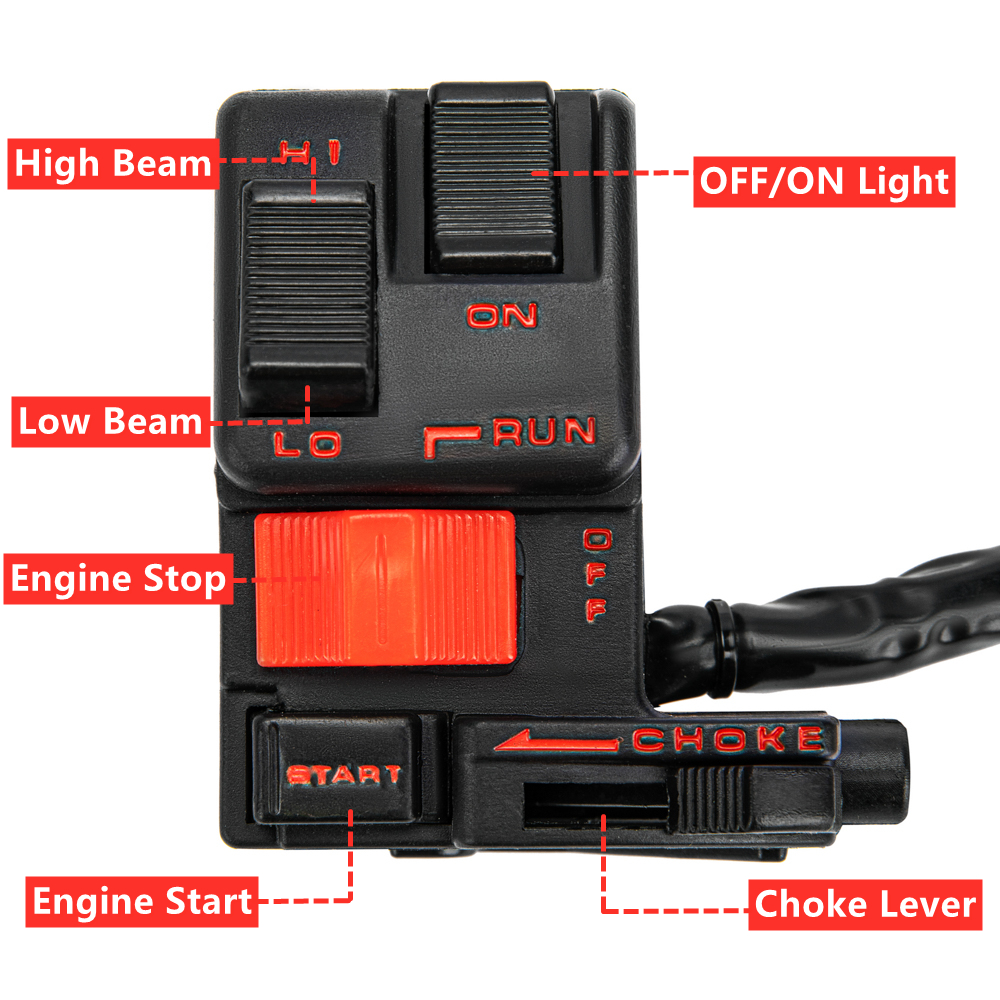 interrupteur de guidon atc250es