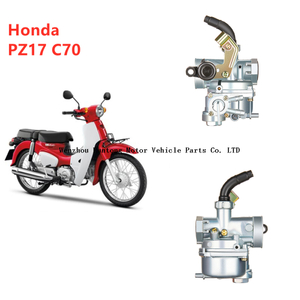 Carburateur de moto Honda PZ17 Starter à câble 17 mm C70