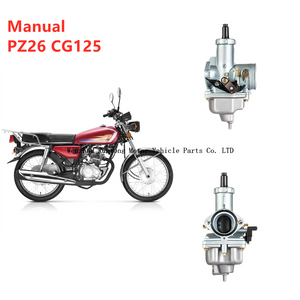 Carburateur de moto manuel Honda PZ26 CG125 125CC