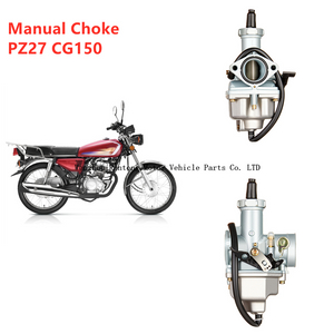 Carburateur de moto manuel Honda 27MM PZ27 CG150