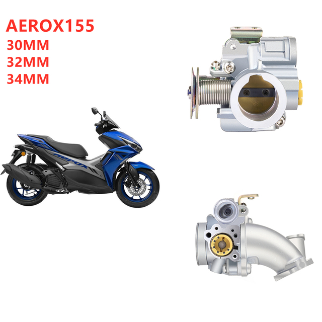 Yamaha Aerox 155 Moto papillon des gaz